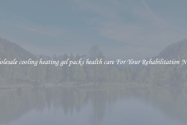 Wholesale cooling heating gel packs health care For Your Rehabilitation Needs