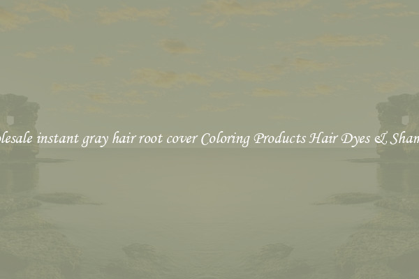 Wholesale instant gray hair root cover Coloring Products Hair Dyes & Shampoos