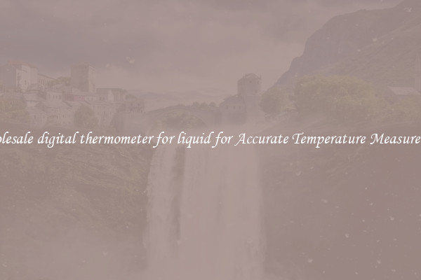 Wholesale digital thermometer for liquid for Accurate Temperature Measurement