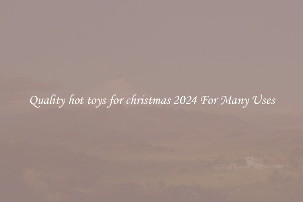 Quality hot toys for christmas 2024 For Many Uses